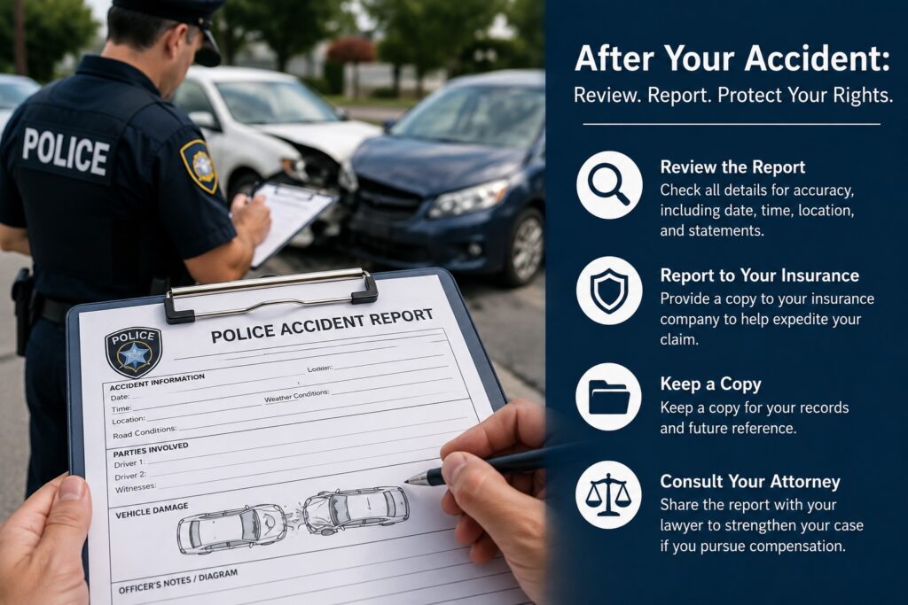 Does The Police Report Automatically Go to Insurance In New York?